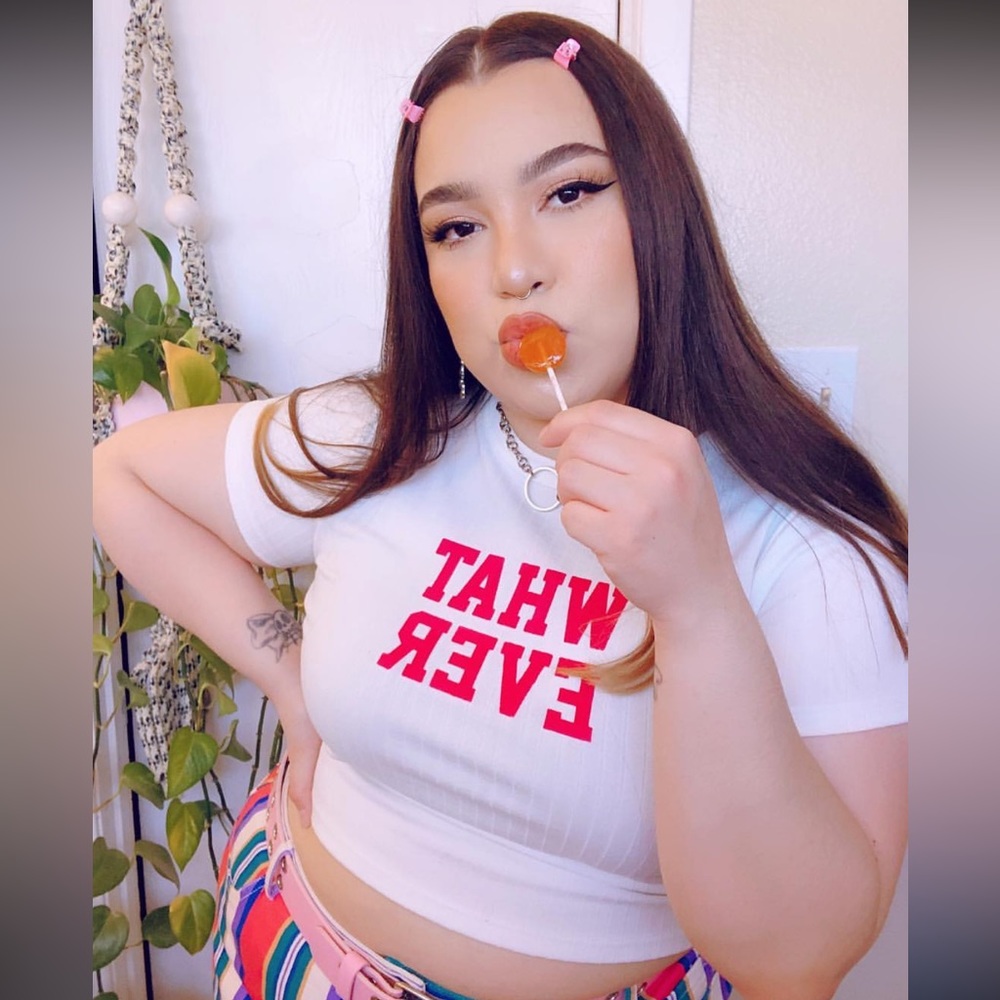 Delia’s Whatever crop top
